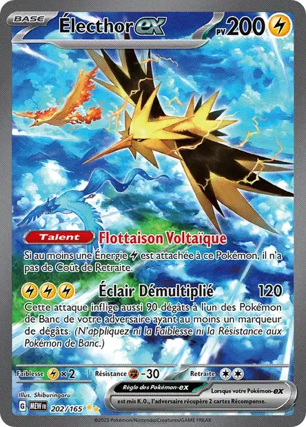 Carte Électhor ex 202/165