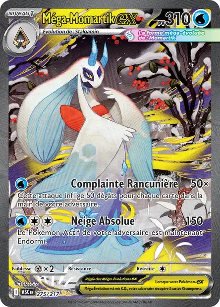 Carte Méga-Momartik ex 275/217