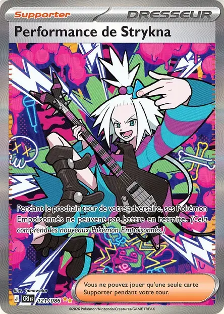 Carte Performance de Strykna 121/086