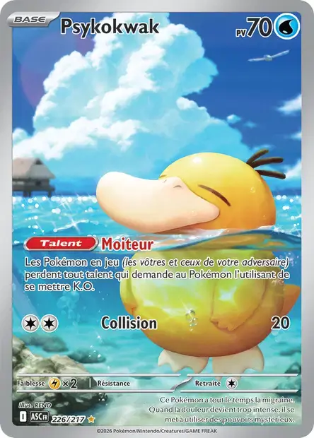 Carte Psykokwak 226/217